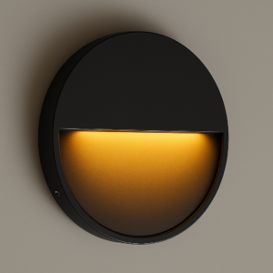 Kreisrunde LED-Wandleuchte Karatasi