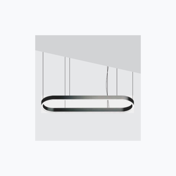 Pendelleuchte-O-Line-oval, direkt strahlend, schaltbar,dimmbar (Dali) | Lichtplanung Stiller