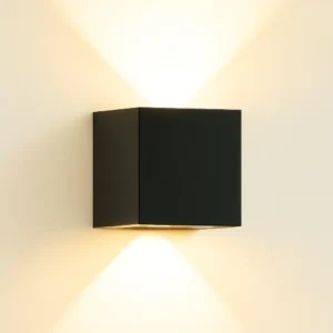 LED Außenwandleuchte Clipto mit Sensor