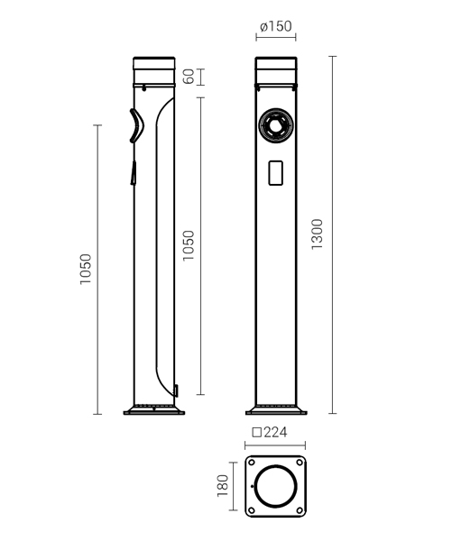 Dimensionen Wallbox Lichtplanung Stiller